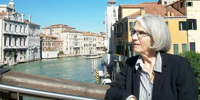 Donna Leon in Venedig. (Archivbild) Donna Leon in Venedig