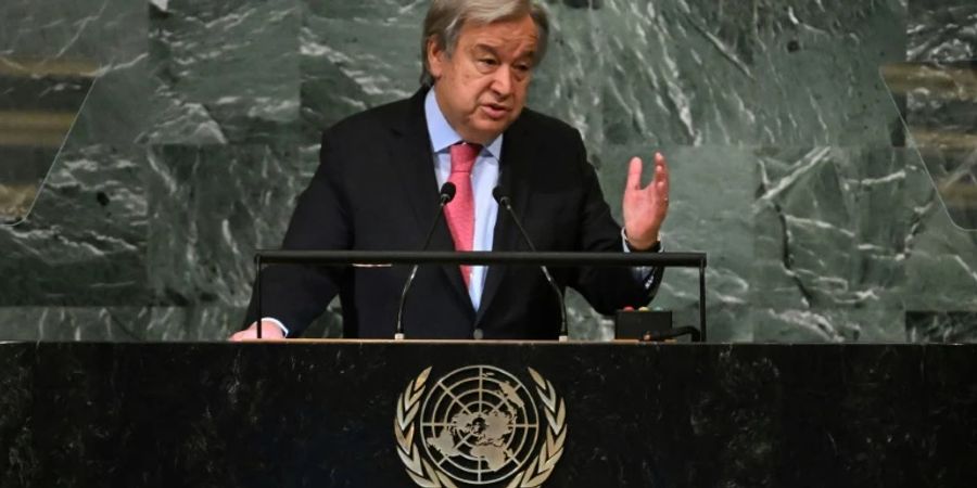 UN-Generalsekretär António Guterres