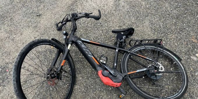 Rebstein SG: Mit diesem Velo soll das Opfer unterwegs gewesen sein. tötungsdelikt rebstein