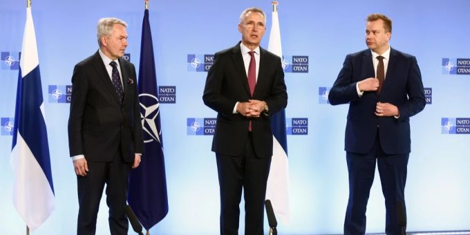 Finnland tritt am 04.04.2023 der Nato bei. finnland nato beitritt