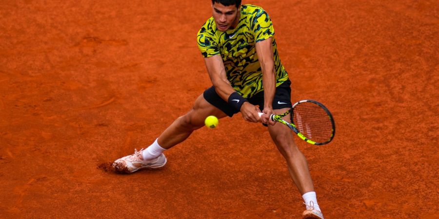 Wird wider die Nummer eins der Tennis-Welt: Carlos Alcaraz.