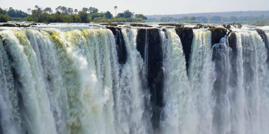 Afrika Victoria Falls Wasserfall