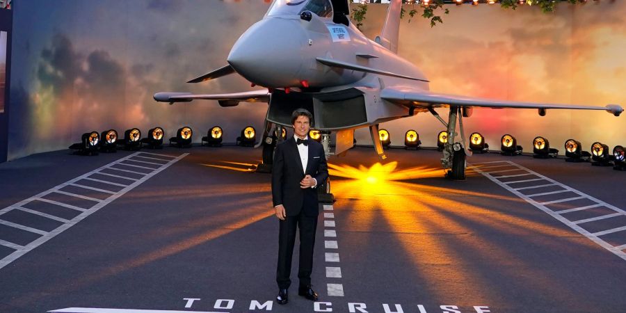 Schauspieler Tom Cruise bei der Premiere des Films «Top Gun: Maverick».