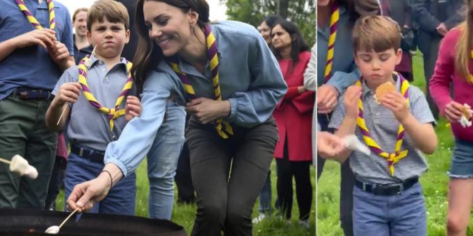 «Kleine Legende» - Royal-Fans feiern Prinz Louis wegen Zuckerflash
