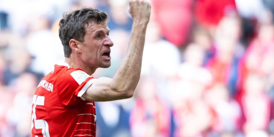 Thomas Müller kommt beim FC Bayern derzeit wenig zum Einsatz.