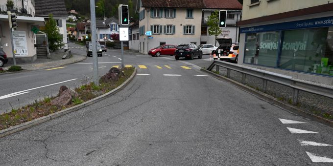 Sargans: Nach Unfall mit Scooter leicht verletzt Unfall in Sargans
