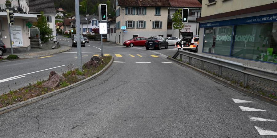 Unfall in Sargans