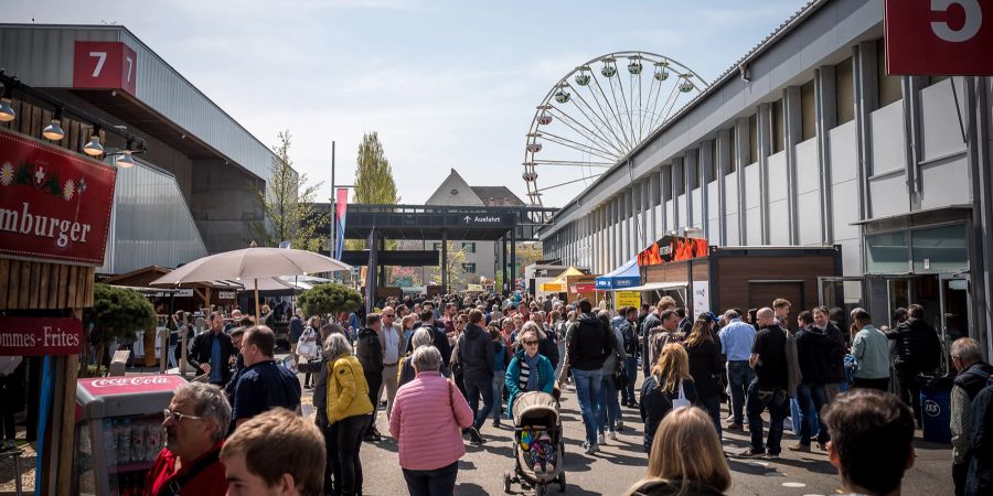 Die OFFA lockt jährlich rund 90'000 Besucherinnen und Besucher an