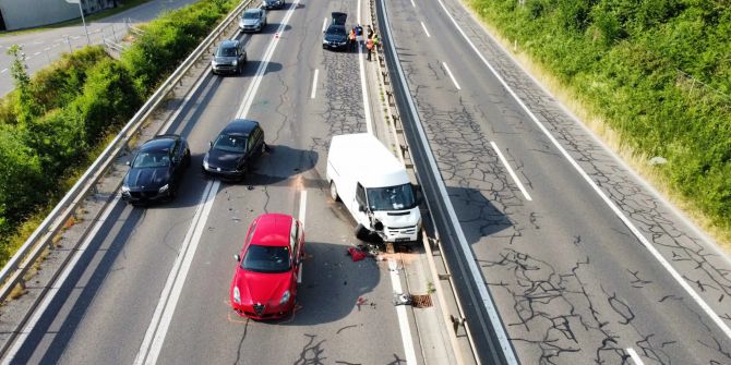 Unfall auf A4