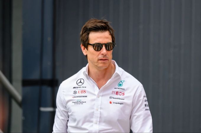 Toto Wolff, Teamchef von Mercedes, beim Ungarn-GP der Formel 1. Toto Wolff Mercedes F1