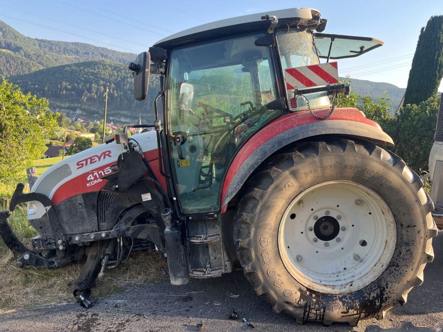 Unfall in Kleinlützel