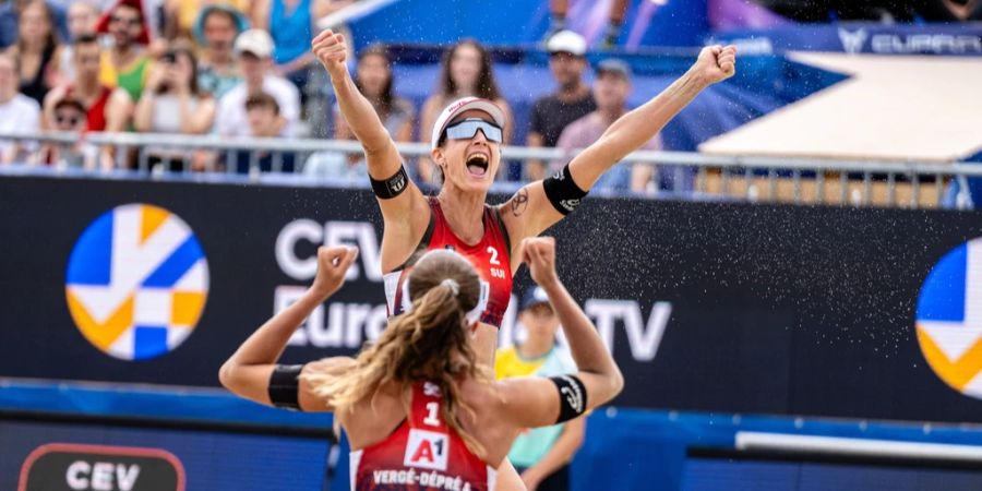 Vergé-Dépré/Mäder Beachvolleyball EM