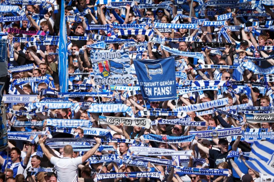 Hertha Trainingslager Fans Stadion
