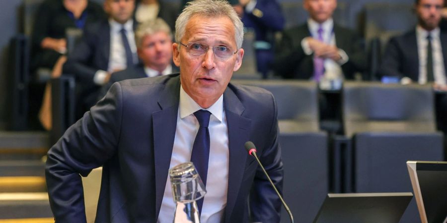 «Der Preis, den wir zahlen, wird in Geld gemessen. Der Preis, den die Ukrainer zahlen, wird in Leben gemessen», sagt Nato-Generalsekretär Jens Stoltenberg.