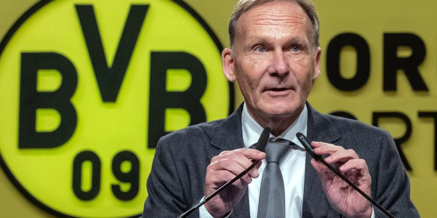 Der Geschäftsführer des Fussball-Bundesligisten Borussia Dortmund: Hans-Joachim Watzke.
