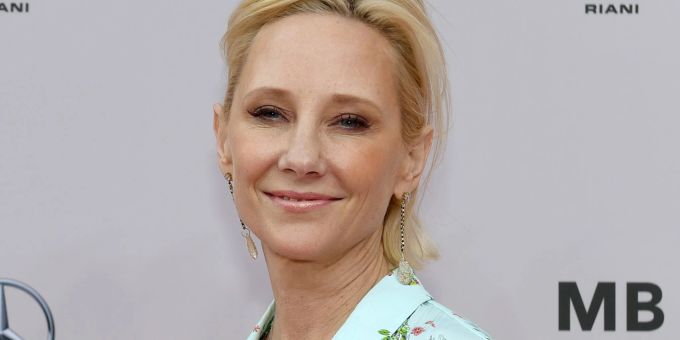 The actress Anne Heche at an event in Berlin.