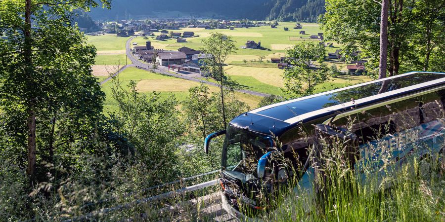 Blick auf Innertkirchen.