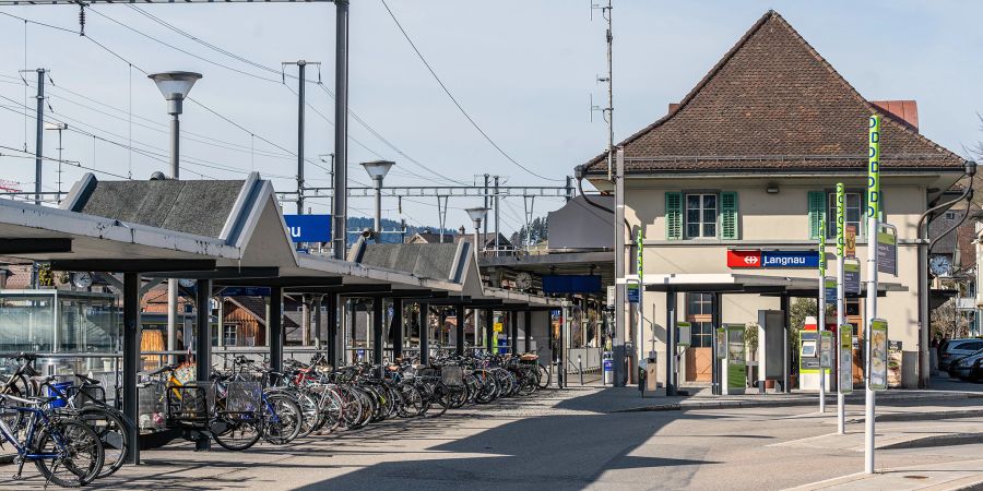 Der Bahnhof von Langnau im Emmental.