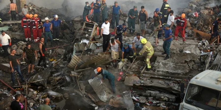 Explosionsort in Eriwan