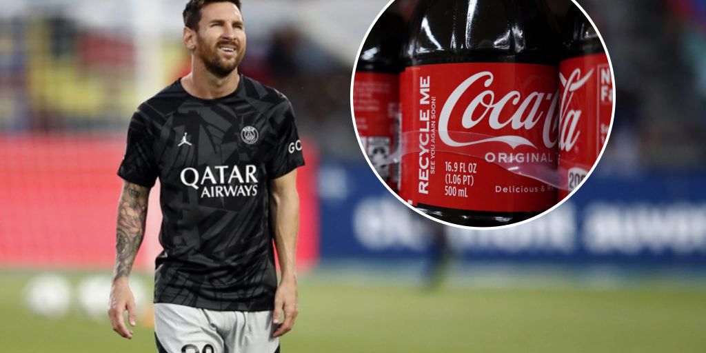 Paris Saint-Germain bans Messi & Co. Coca-Cola and iced tea