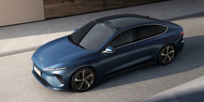 Die Elektro-Limousine ET7 des chinesischen Herstellers Nio soll schon bald auf deutschen Strassen rollen. nio