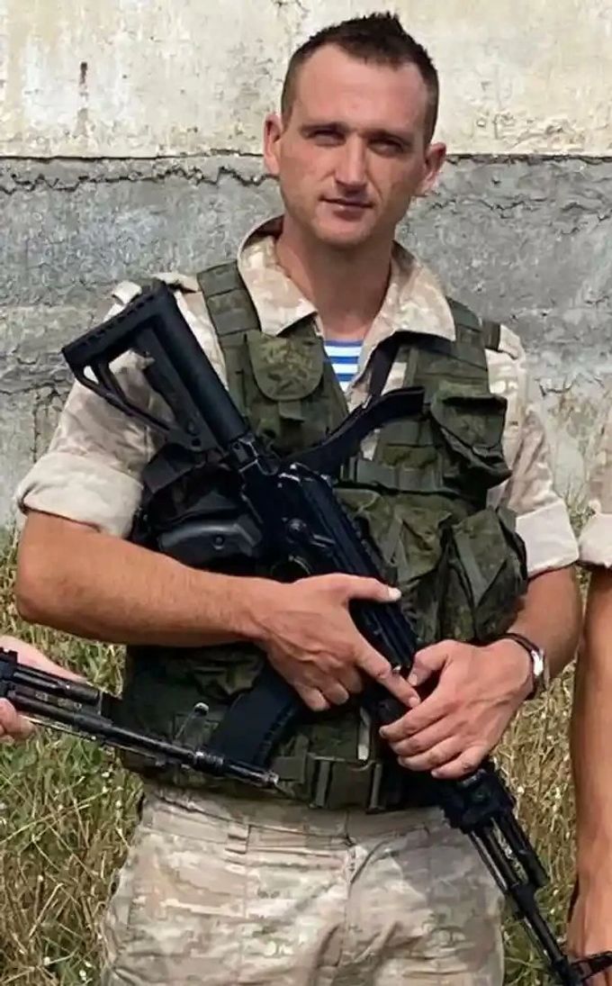 Pawel Filatiew (33) diente im 56. russischen Luftangriffsregiment. Pavel Filatiew