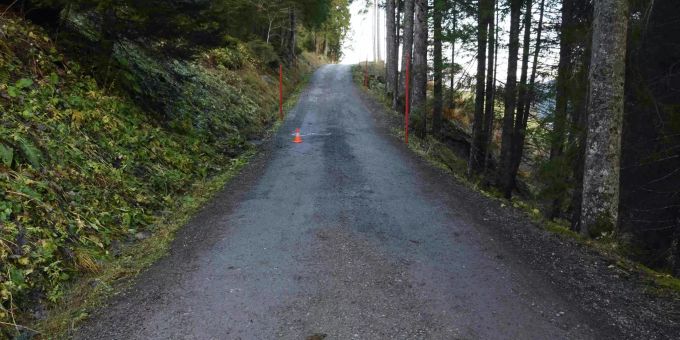 Grabs SG: Selbstunfall mit Mountainbike. Grabs SG: Selbstunfall mit Mountainbike