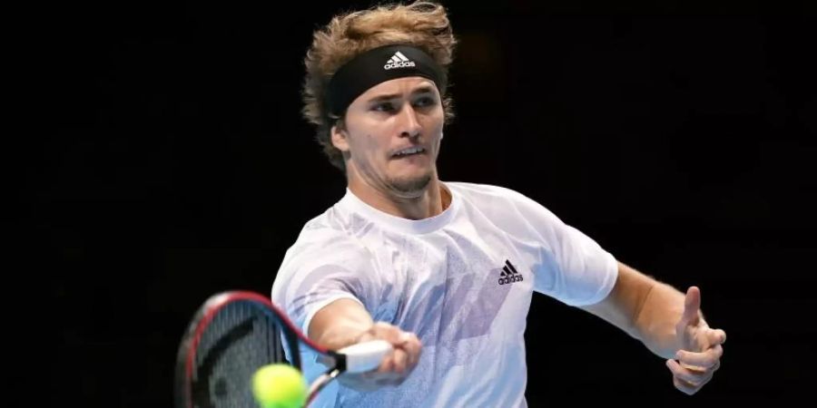 Alexander Zverev trennt sich von seinem Trainer David Ferrer. Foto: John Walton/PA Wire/dpa/Archiv