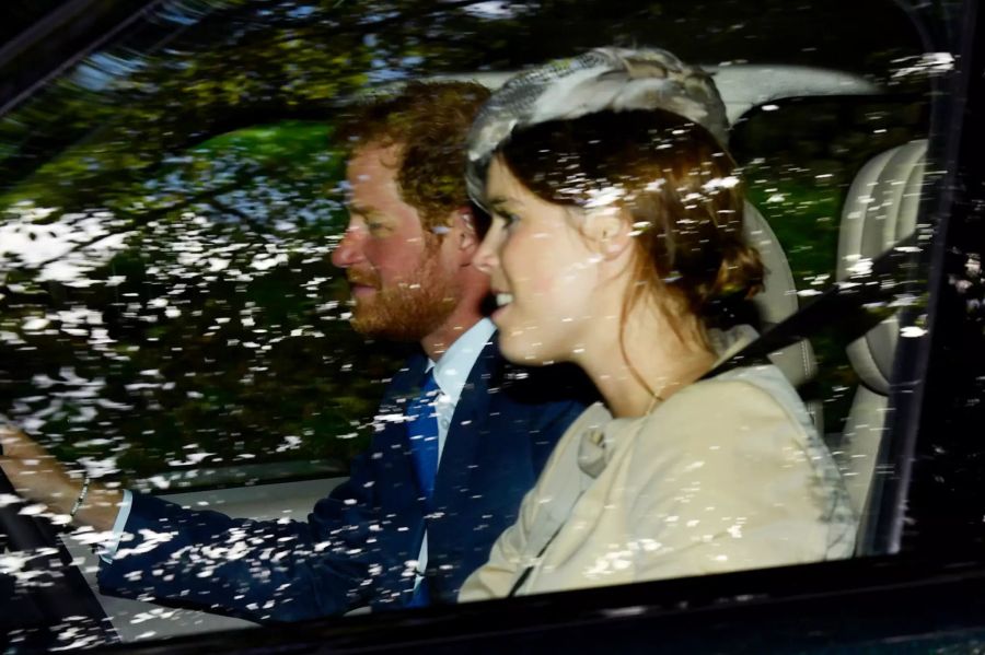 Prinz Harry und Prinzessin Eugenie.