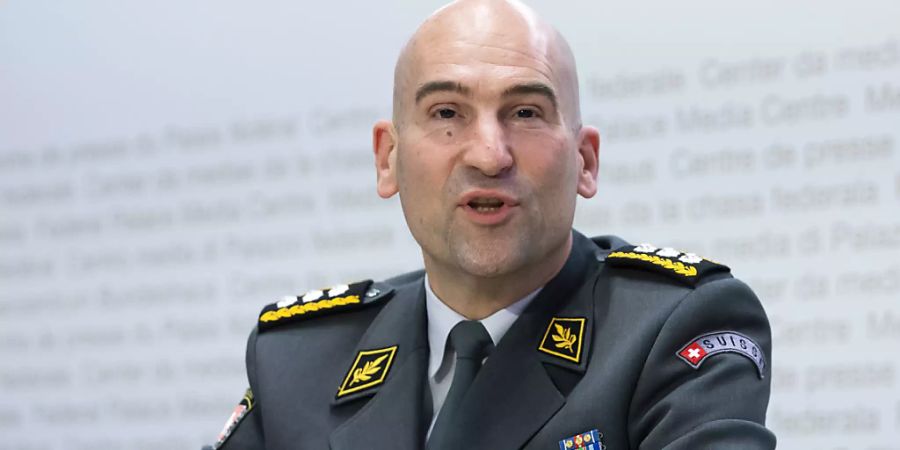 Armeechef Thomas Süssli rechnet für 2021 mit einem hohen Andrang bei der RS. (Archivbild)