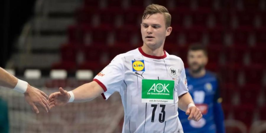 Würde ungern auf die Handball-WM in Ägypten verzichten: Timo Kastening. Foto: Bernd Thissen/dpa