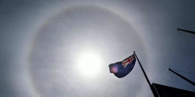 Die australische Flagge Die australische Flagge
