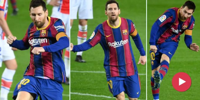 Zwei Traumtore - Lionel Messi zaubert bei Barça-Sieg gegen Alaves!