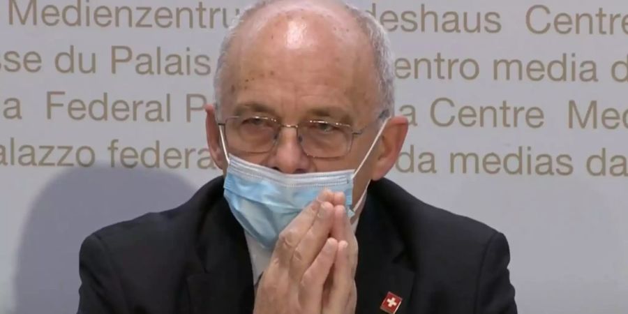 Ueli Maurer Maskensünder Coronavirus