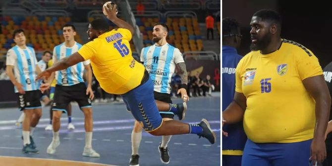 Kongo Gauthier Mvumbi Handball-WM