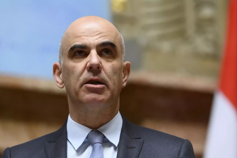 Alain Berset Fragestunde Coronavirus