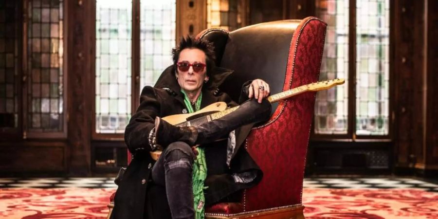 Gitarrenvirtuose Earl Slick verzichtet auf Gesang. Foto: Chuck Lanza/Starkult/dpa