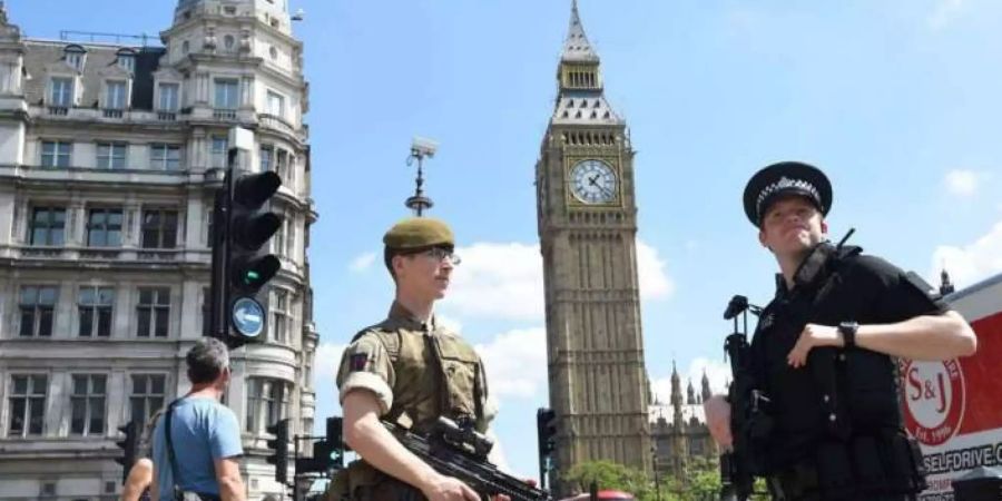 Polizist in London