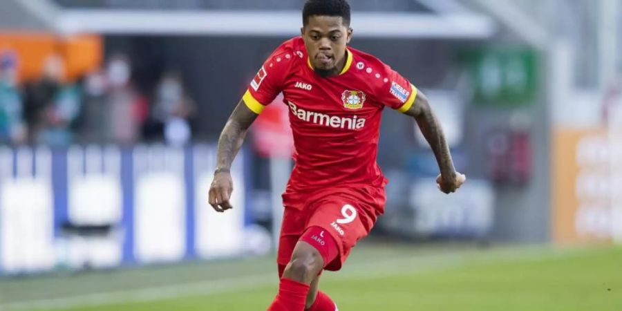 Leon Bailey wechselt in die Premier League zu Aston Villa. Foto: Tom Weller/dpa