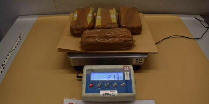 In Oberriet SG wurde Heroin sichergestellt. Heroin