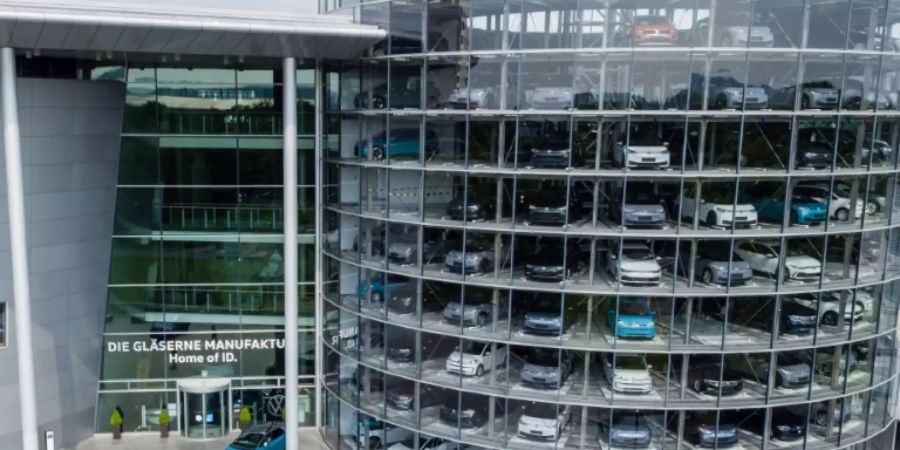 Gläserne Manufaktur von VW in Dresden