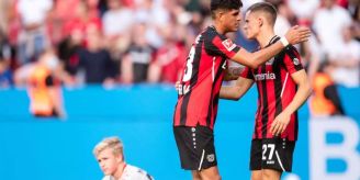 Leverkusen - Rekord eines 18-Jährigen - Wirtz trägt das Bayer-Kreuz Leverkusen - Rekord eines 18-Jährigen - Wirtz trägt das Bayer-Kreuz