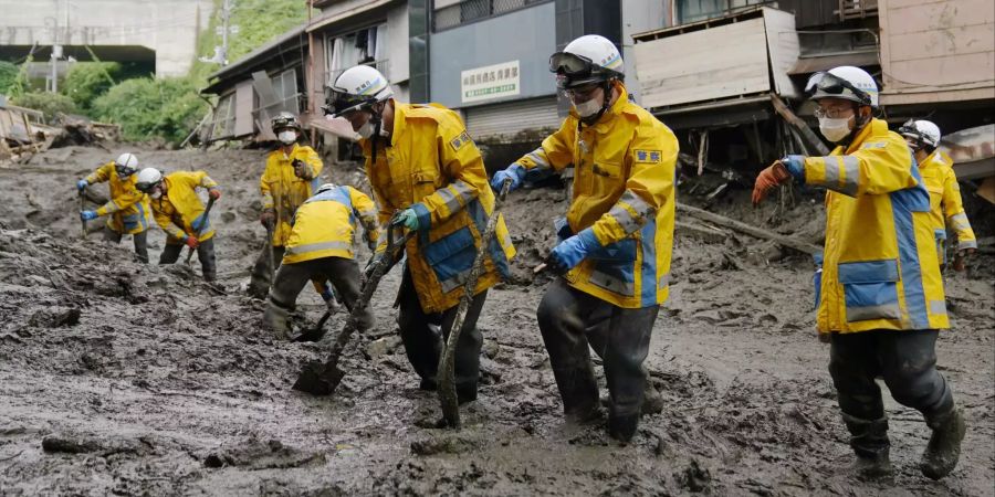 Mudslide in Atami