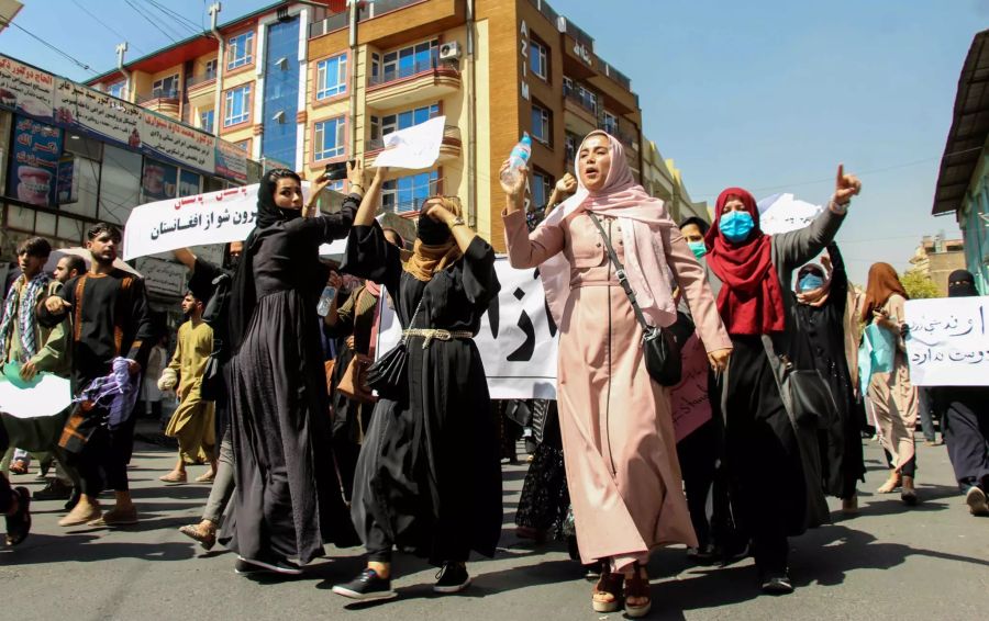 Protest in Afghanistan