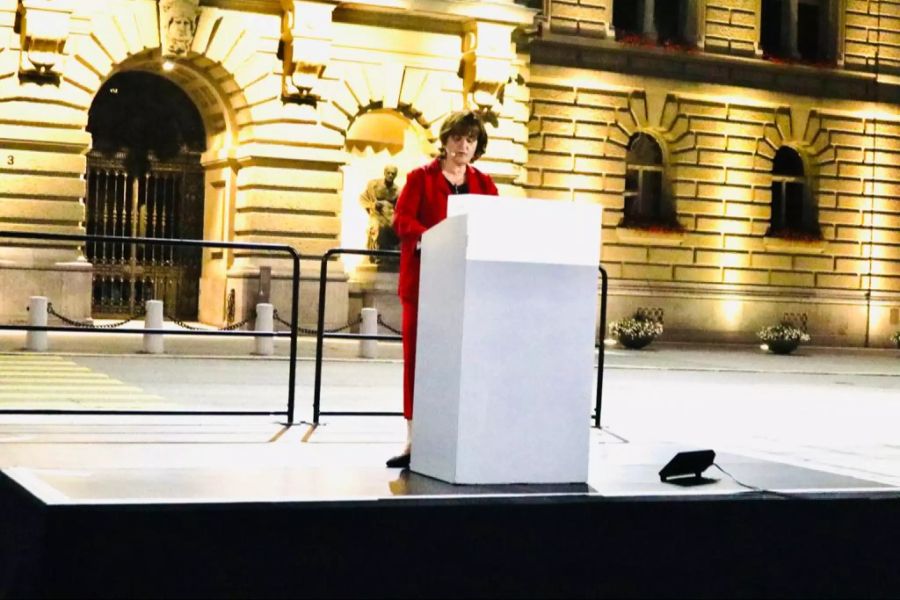 Marina Carobbio Guscetti bei der «Hommage 2021».