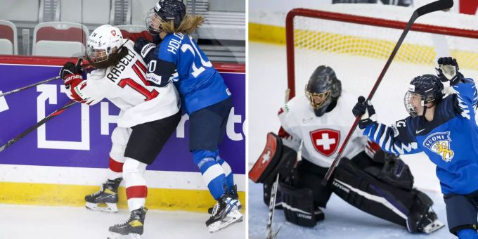 Die Schweizerinnen verlieren das Spiel um Rang drei gegen Finnland. Hockey