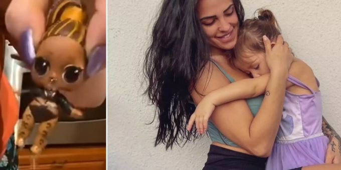 Zum 3. Geburtstag - Elena Miras' Tochter bekommt «Sadomaso»-Puppe