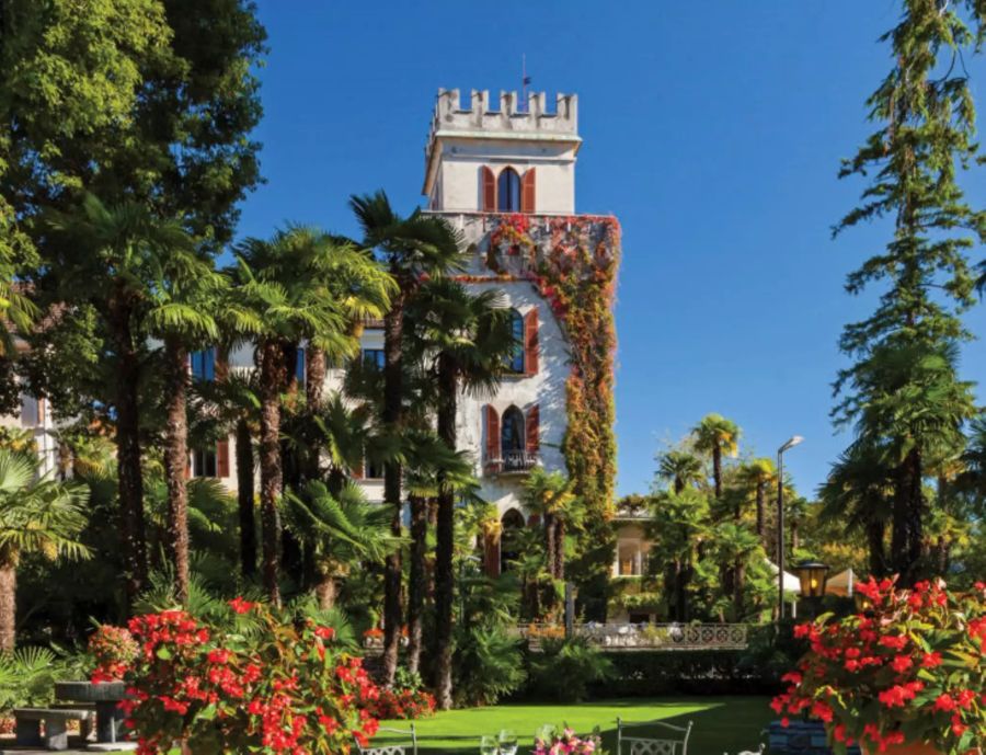 Südliches Flair beim Castello Ascona