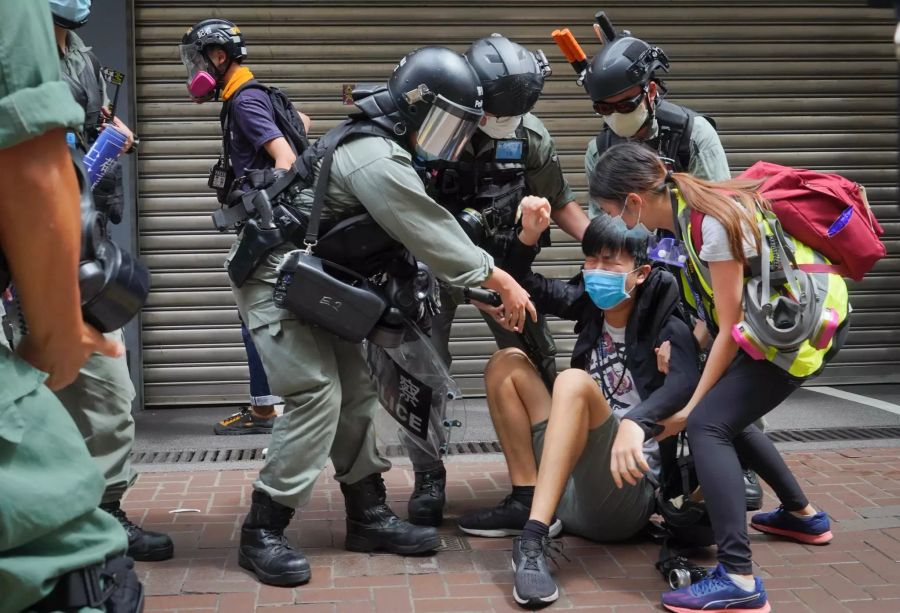 Proteste in Hongkong
