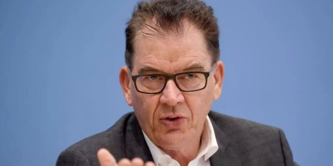 Gerd Müller, Bundesminister für wirtschaftliche Zusammenarbeit und Entwicklung. Gerd Müller